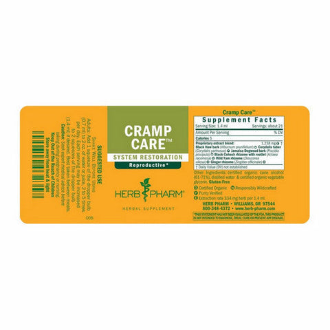 Herb Pharm, Cramp Care, 4 Oz