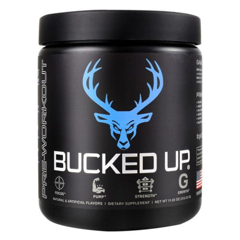 Bucked Up, Pre-Workout Bucked Up, Blue Razz 11.05 Oz