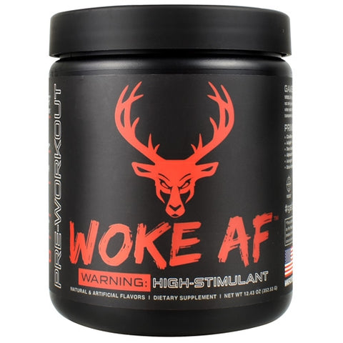 Bucked Up, Pre-Workout Work AF, Blood Razz 12.43 Oz