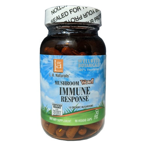 L. A .Naturals, Mushroom Wow Immune, 90 Veg Caps