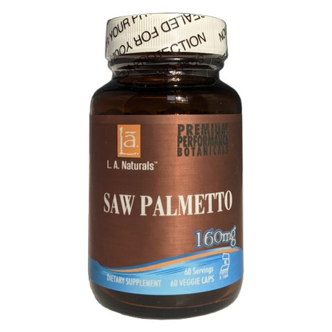 L. A .Naturals, Saw Palmetto, 60 Veg Caps
