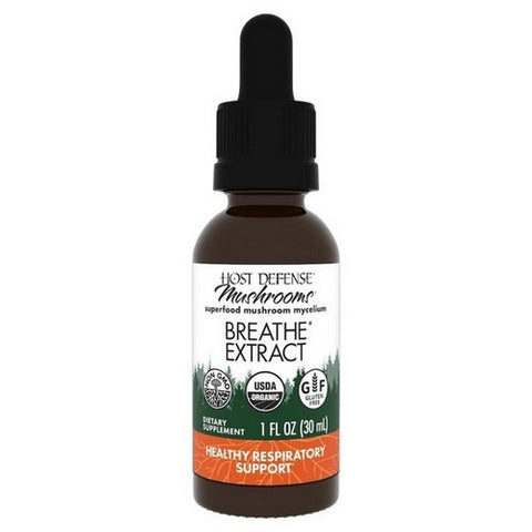 Host Defense, Breathe Extract, 1 Fl Oz