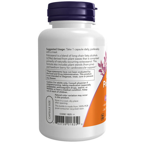 Now Foods, Policosanol Extra Strength, 90 Veg Caps