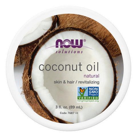 Now Foods, Coconut Oil, 3 Oz Now Foods