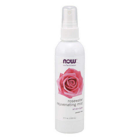 Now Foods, Rosewater Rejuvenating Mist, 4 Oz