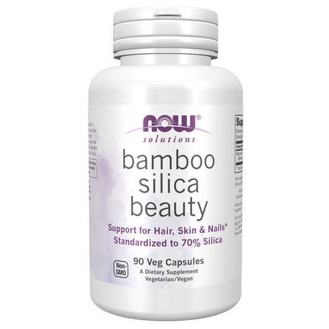 Now Foods, Bamboo Silica Beauty, 90 Veg Caps Now Foods
