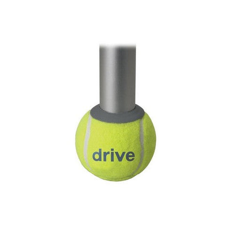 Drive Medical, Walker Rear Tennis Ball Glides, Case of 2