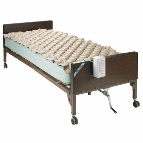 Drive Medical, Variable Pressure Pump and Mattress Pad System Med-Aire  Pressure Redistribution 34 X 78 X 2-1/2 Inc, Count of 1