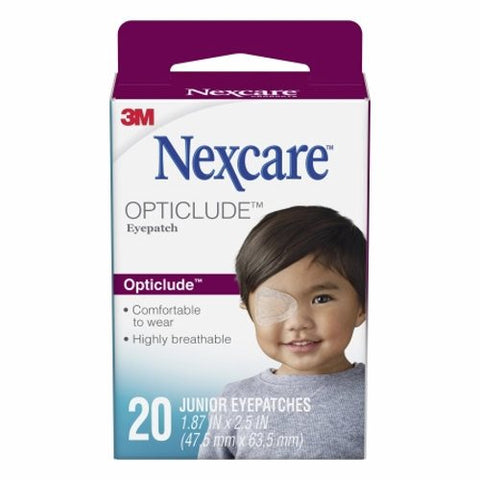 3M, Nexcare Opticlude Eye Patch Orthoptic 5 X 6 cm Adhesive, Box Of 20
