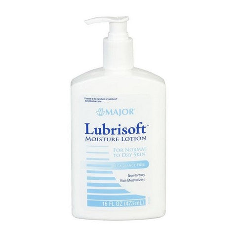 Major Pharmaceuticals, Moisturizer Lubrisoft Unscented Lotion Hand And Body, 16 Oz Major Pharmaceuticals
