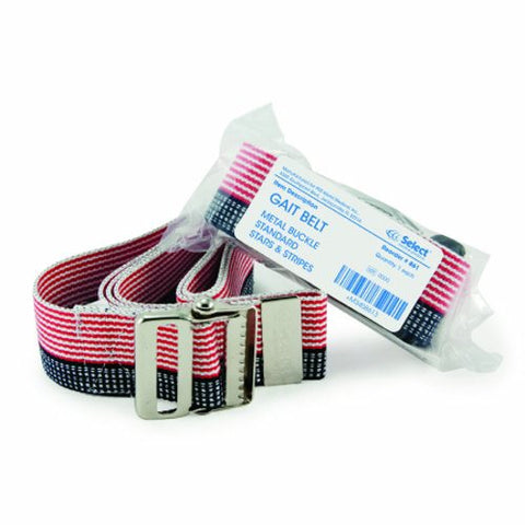 McKesson, Gait Belt 60 Inch Length Stars and Stripes Design 862, Count of 48