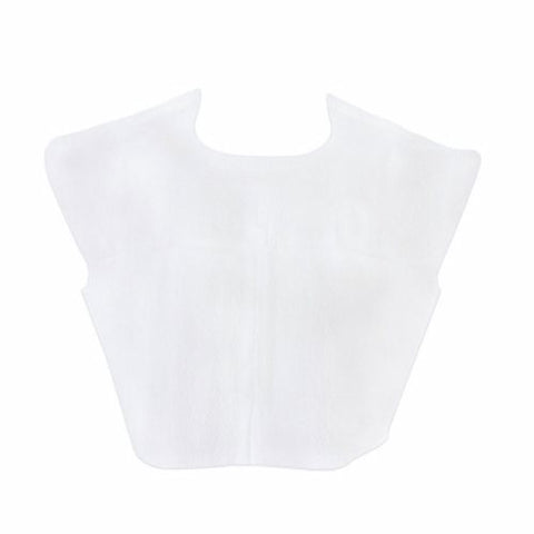 McKesson, Exam Cape White Front / Back Opening Without Closure Unisex 18-856, Count of 100