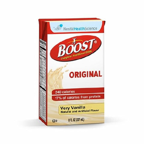 Nestle Healthcare Nutrition, Boost Balanced Nutrition Drink Very Vanilla, 8 Oz