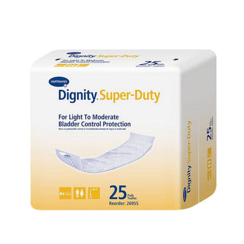 Hartmann Usa Inc, Incontinence Liner Dignity  4 X 12 Inch Moderate Absorbency Polymer Core One Size Fits Most Adult Un, Case Of 8 Hartmann Usa Inc