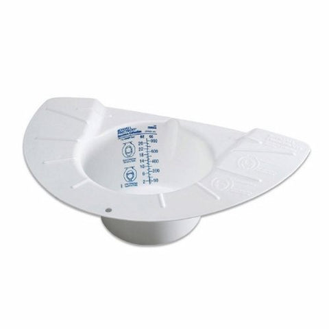 Cardinal, Commode Specimen Collector Dover Plastic Without Closure 800 mL (27 oz.) NonSterile, Count of 100