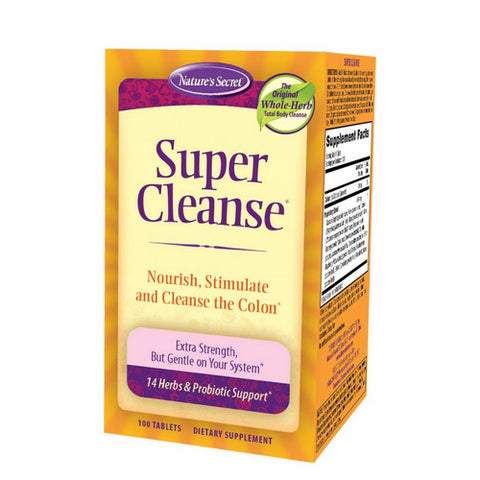 Nature's Secret, Super Cleanse, 100 Tabs