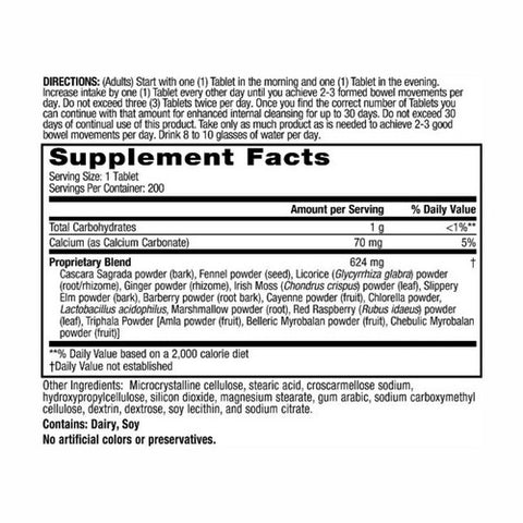 Nature's Secret, Super Cleanse, 100 Tabs