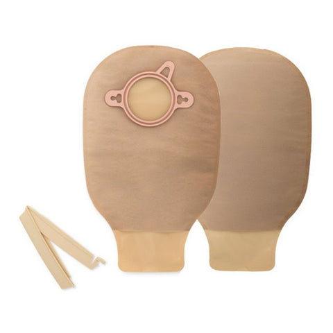 Hollister, Colostomy Pouch Two-Piece System 9 Inch Length Mini Drainable 18204, Box Of 10