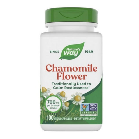 Chamomile Flowers 100 Caps by Nature's Way