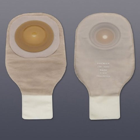 Hollister, Colostomy Pouch One-Piece System 12 Inch Length Convex 8624, Box Of 5