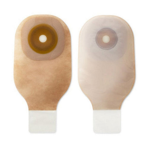 Hollister, Colostomy Pouch One-Piece System 12 Inch Length Flat 8635, Box Of 10 Hollister