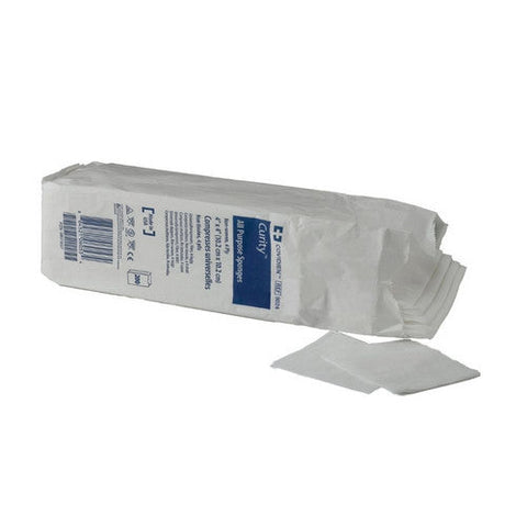 Cardinal, NonWoven Sponge Curity Polyester / Rayon 3-Ply 2 X 2 Inch Square NonSterile, Case Of 25 Cardinal