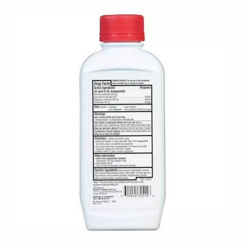 Major Pharmaceuticals, Mintox Maximum Strength Antacid Lemon Creme, Count of 1