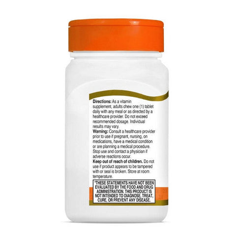 21st Century, Vitamin C, 500mg, 110 Tabs 21st Century