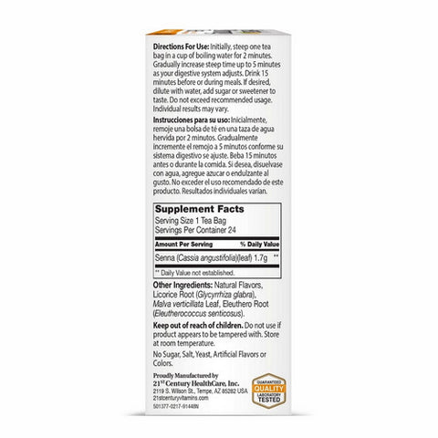 21st Century, Herbal Slimming Tea, Orange Spice 24 Bags