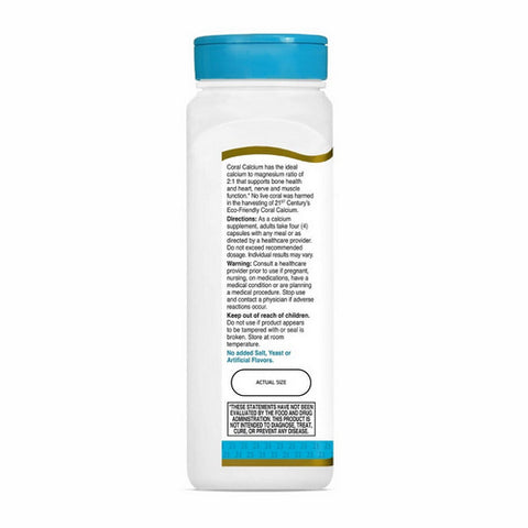 21st Century, Coral Calcium, 1000 mg, 120 Caps