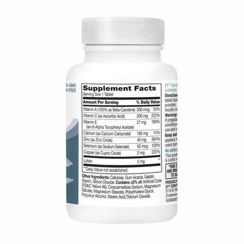 21st Century, Healthy Eyes Lutein And Antioxidants, 60 Tabs 21st Century