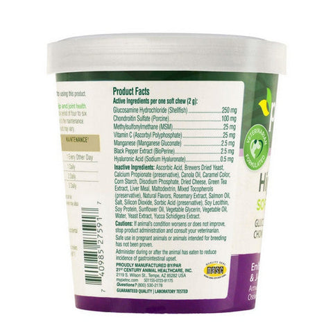 Pet NC, Hip & Joint for Dogs, 90 Softchews Pet NC