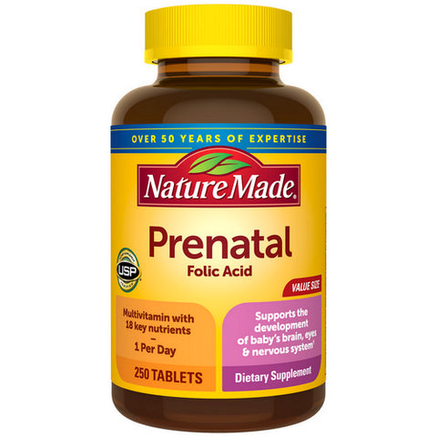 Nature Made, Multi Prenatal, 250 Tabs