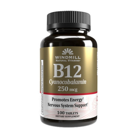 Vitamin B12 100 Tabs by Windmill Health