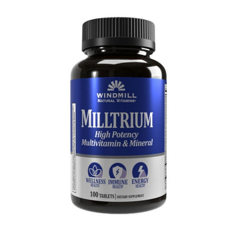 Windmill Health, Milltrium Tablets, 100 Tabs