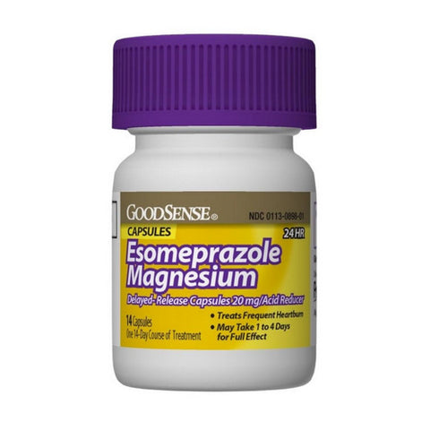 Good Sense, Esomeprazole Magnesium, 20 mg, 28 Tabs