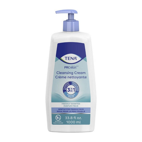 Tena, Rinse-Free Body Wash, 33.8 Oz