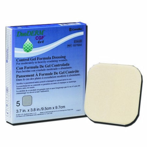Convatec, Hydrocolloid Dressing Backing 6 X 8 Inch Rectangle 187643, Count of 1