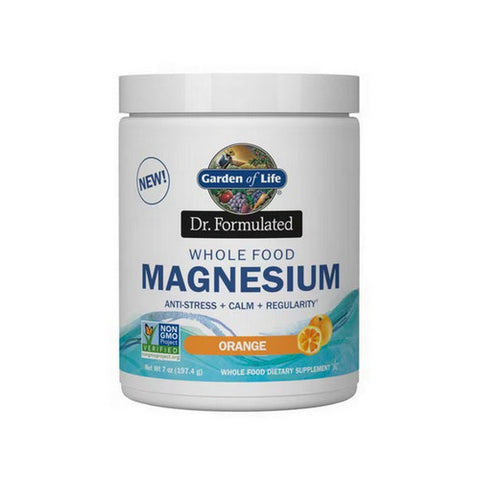 Garden of Life, Dr. Formulated Magnesium Powder, Orange, 7 Oz