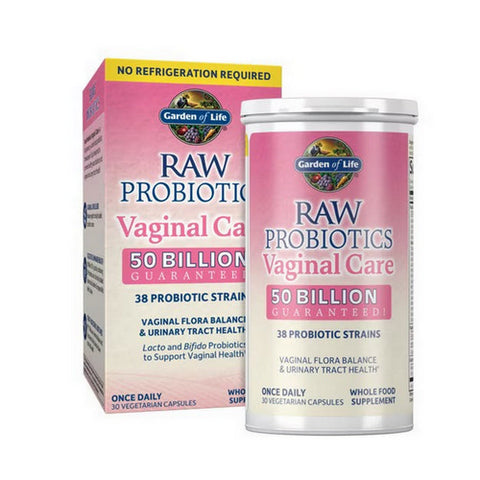 Garden of Life, Raw Probiotics Vaginal Care, 30 Caps