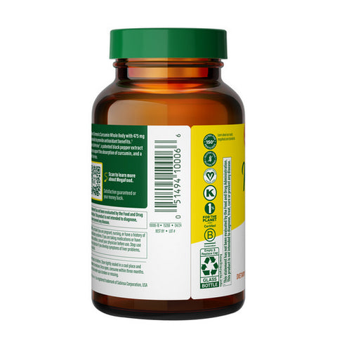 MegaFood, Turmeric Strength for Whole Body, 60 Tabs