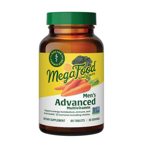 MegaFood, Men's Advanced Multivitamin, 60 Tabs MegaFood