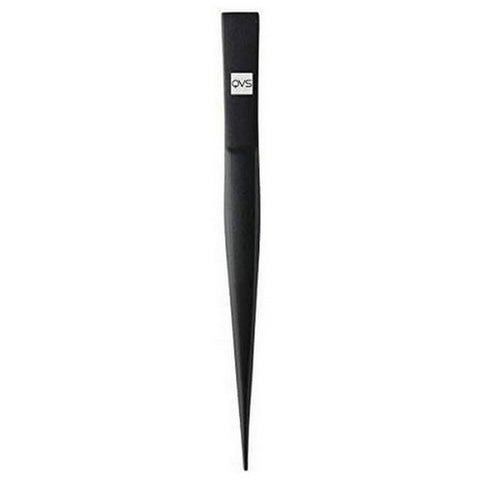 Qvs, Point Tip Tweezer Black, 1 Count