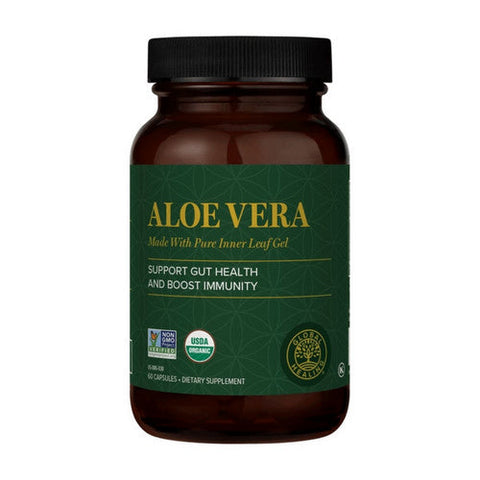 Global Healing Center, Aloe Fuzion, 180mg, 60 Caps Global Healing Center