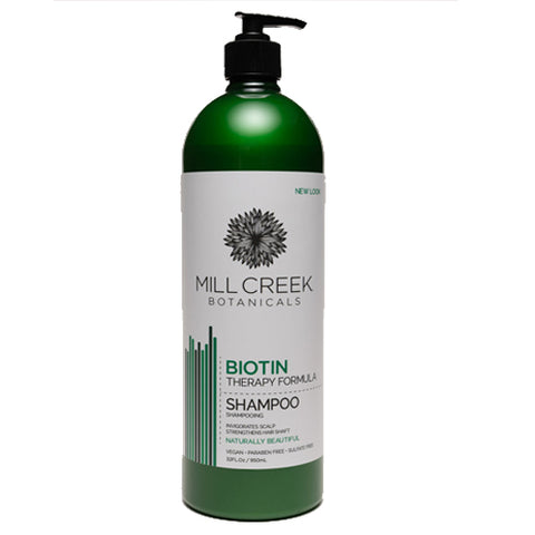 Mill Creek Botanicals, Botanicals Shampoo Biotin, 32 Oz