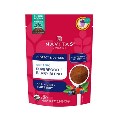 Navitas Organics, Organic Superfood Berry Blend, 5.3 Oz