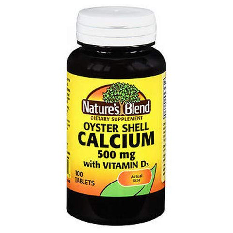 Nature's Blend, Oyster Shell Calcium D, 100 Tabs
