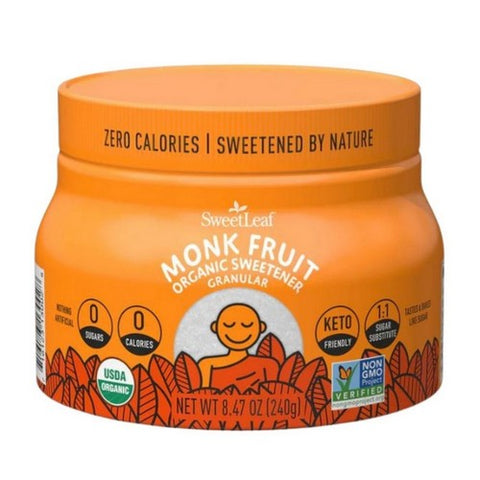 Sweetleaf Stevia, Monk Fruit Sweetener, 8.4 Oz
