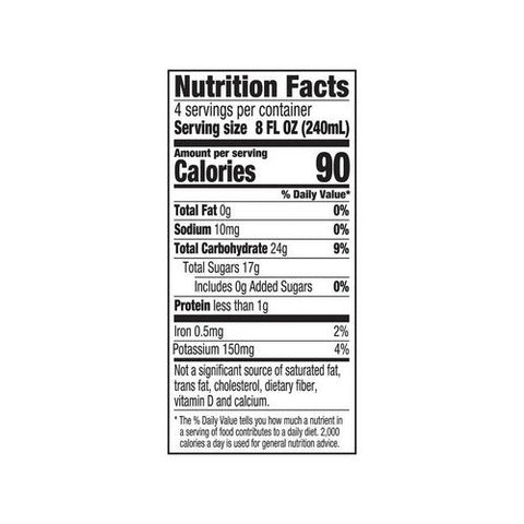 Rw Knudsen Family, Just Blueberry Juice, Case of 6 X 32 Oz Rw Knudsen Family