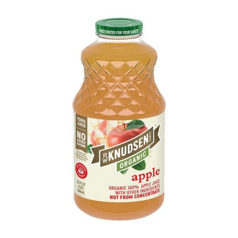 Rw Knudsen Family, Organic Apple Juice, Case of 6 X 32 Oz Rw Knudsen Family
